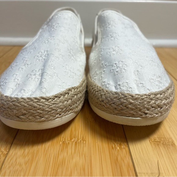 Esprit Nadine Classic Cream Beige Slip-On Shoes Espadrille Size 10 - Picture 2 of 9